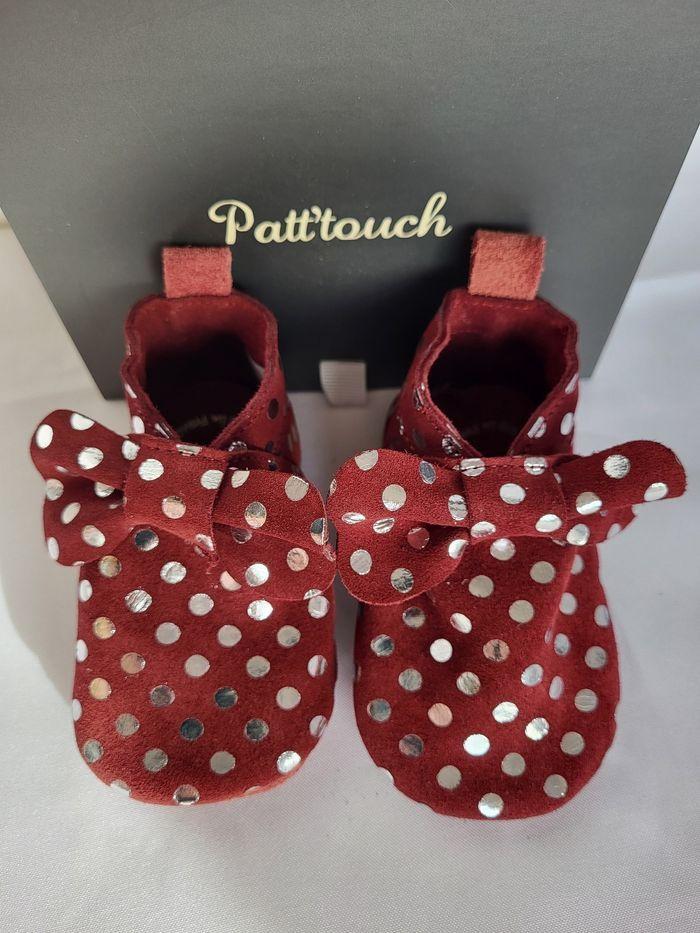 Chaussures bébés en cuir Point 20 Made in France 🇨🇵 - photo numéro 3