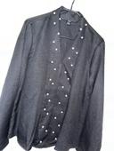 Blouse noir avec perles