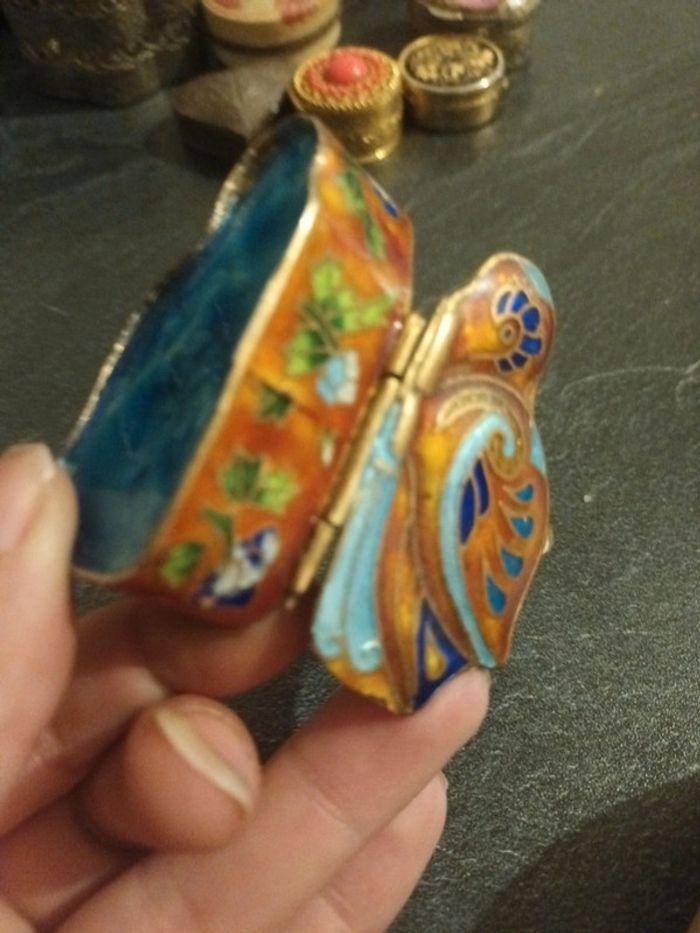 Boîte bijoux cloisonné époque celtique - photo numéro 5