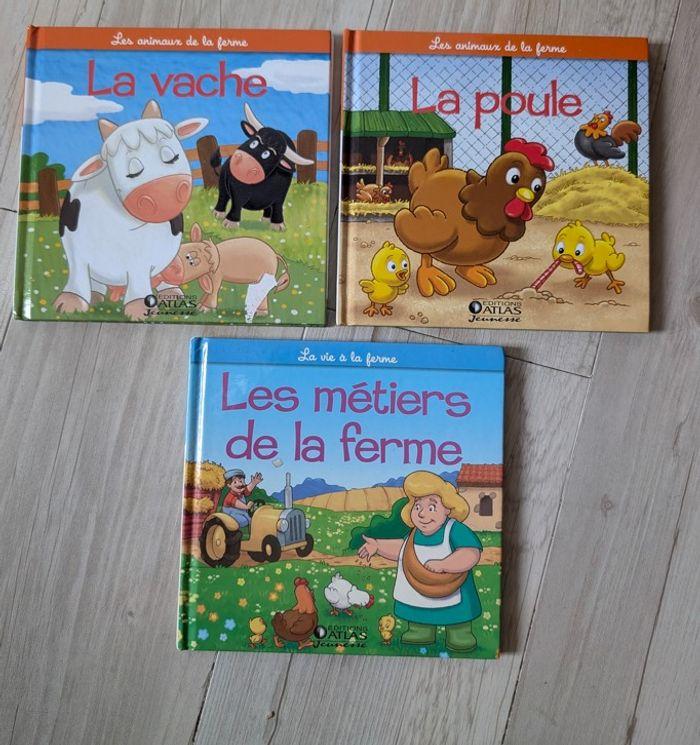 3 livres enfant Editions Atlas Jeunesse - photo numéro 1