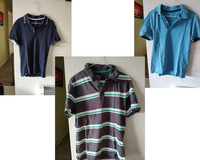 lot 3 polos Celio - photo numéro 1