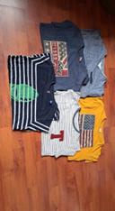 Lot de 5 t-shirts manches longues