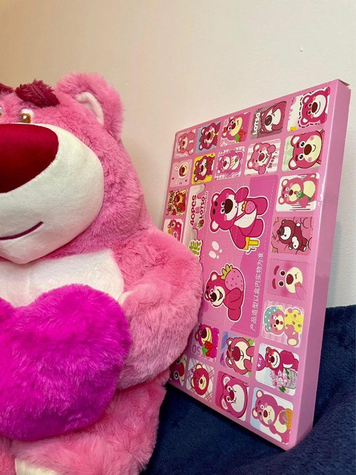 Peluche ToyStory Lotso cœur + calendrier de l’Avent Lotso - photo numéro 7