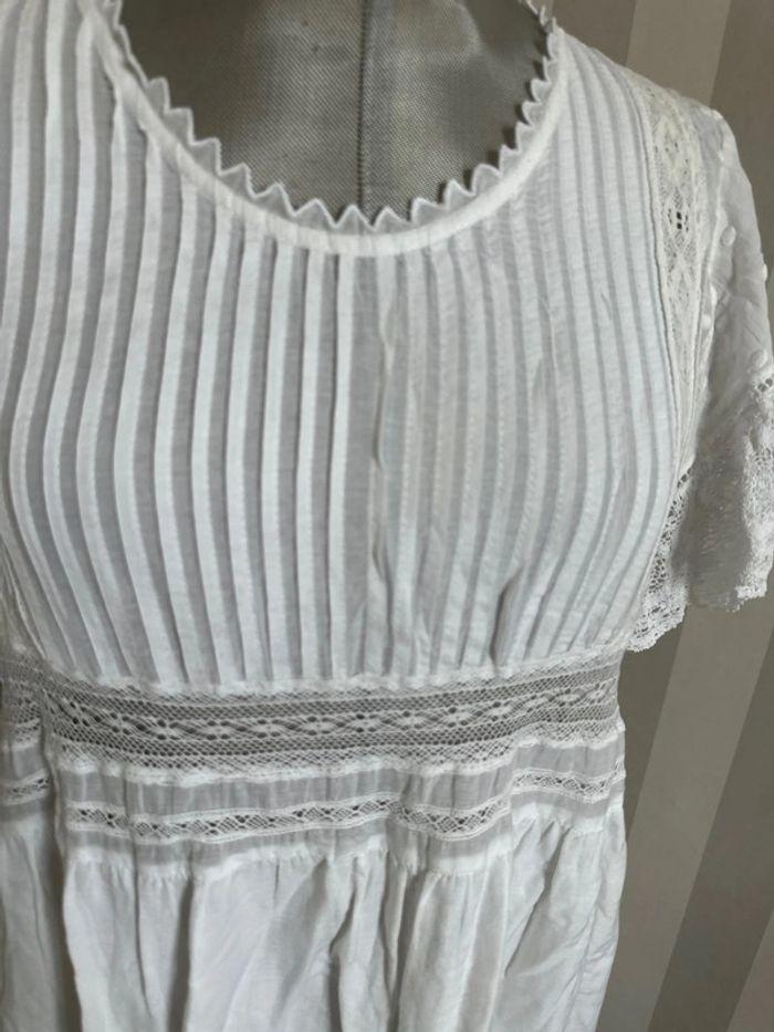 Robe Zadig et Voltaire (blanche dentelle ) T: S (36/38) - photo numéro 3