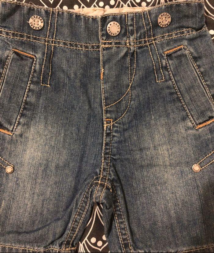 Lot de 2 short en jeans bébé garçon taille 6 mois ! - photo numéro 3