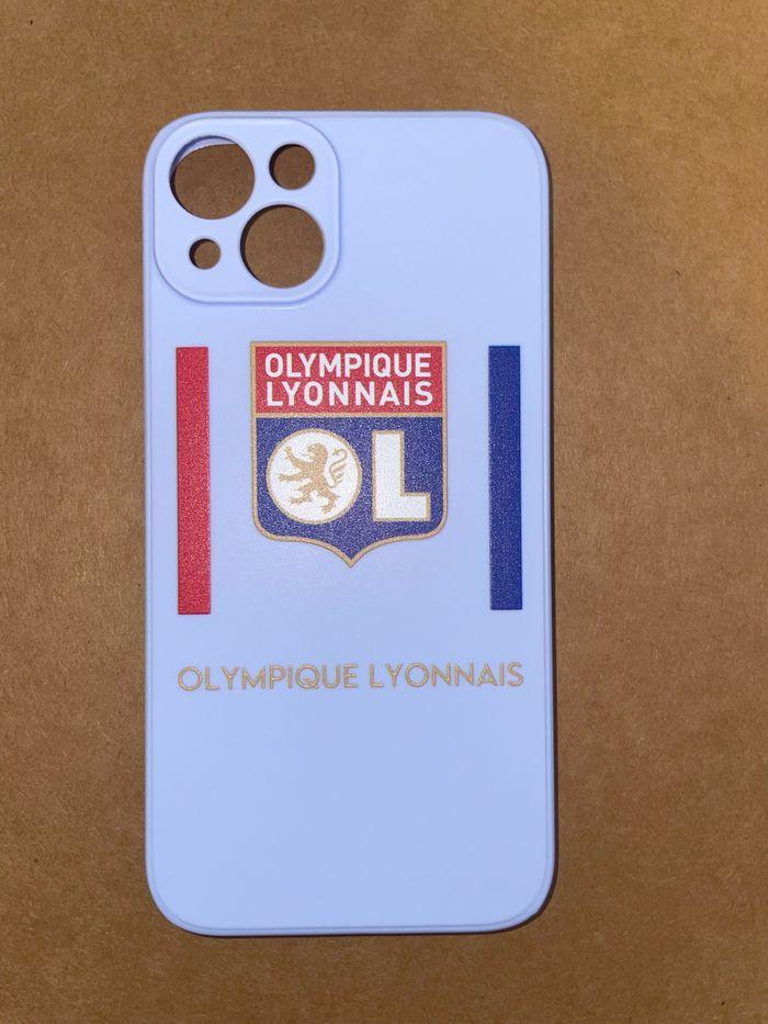 Coque iPhone 13 - Lyon 🔴🔵- 5 coloris disponibles - photo numéro 6