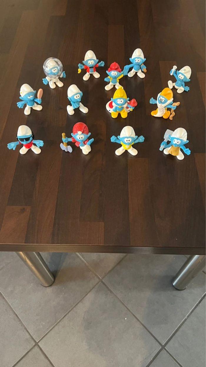 Lot de 13 figurines schtroumpfs - photo numéro 2