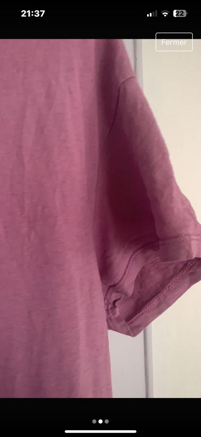 tee shirt violet - photo numéro 2