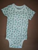 Joli body manches courtes
Mixte unisexe fille et garçon 
Motif animal de la jungle