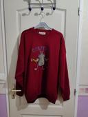 Pull homme rouge Belika