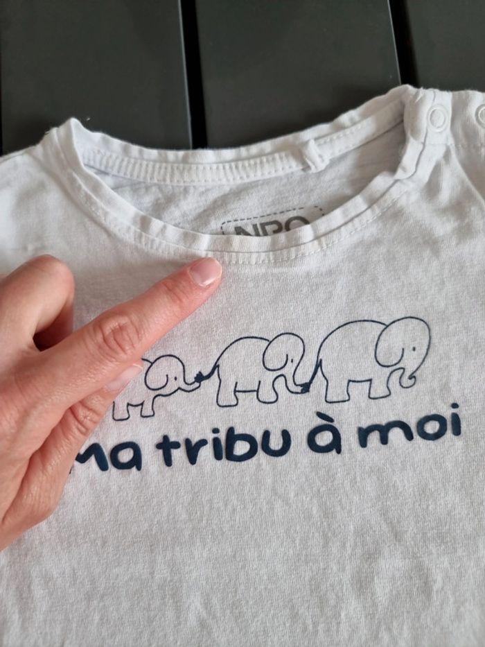 Lot 4 t-shirts manche courte 2ans - photo numéro 9