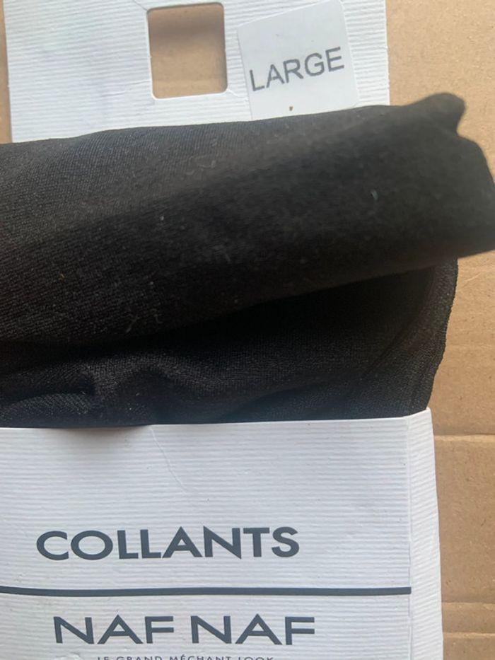 Collants noir 80D Naf Naf - photo numéro 2