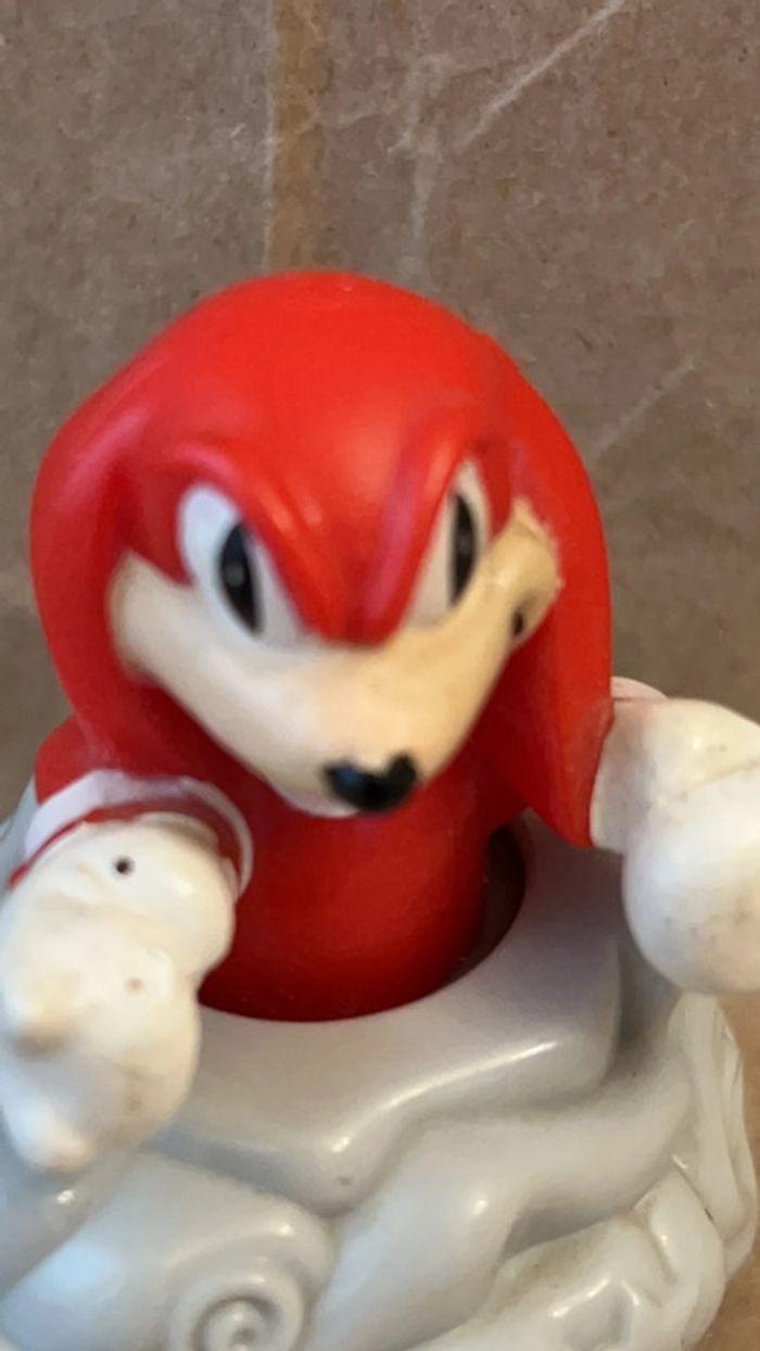 Mac Donald’s 1993 - Rare et collector lot de 3 jouets Sonic, Knuckles et Robotnik 6 à 9 cm - photo numéro 15