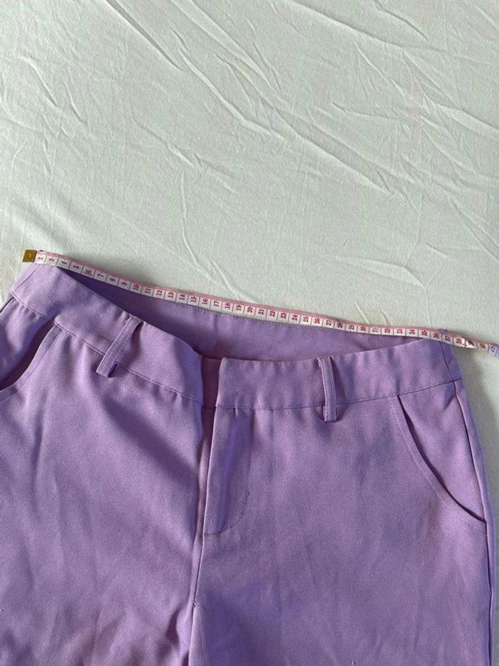 Pantalon violet large pat d’eph 36 - photo numéro 2