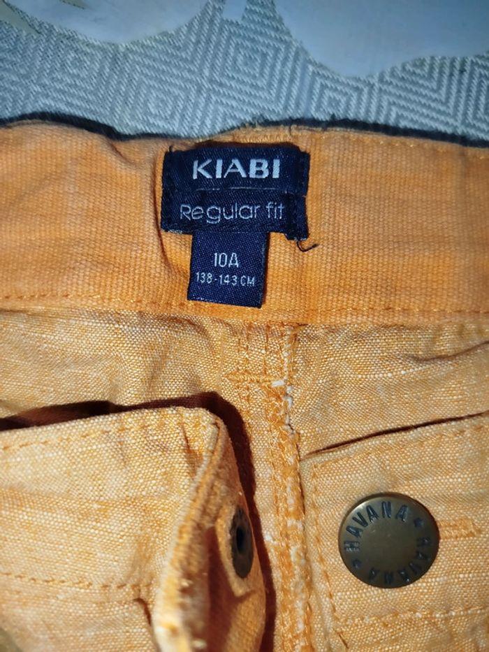 Short Kiabi orange - photo numéro 2