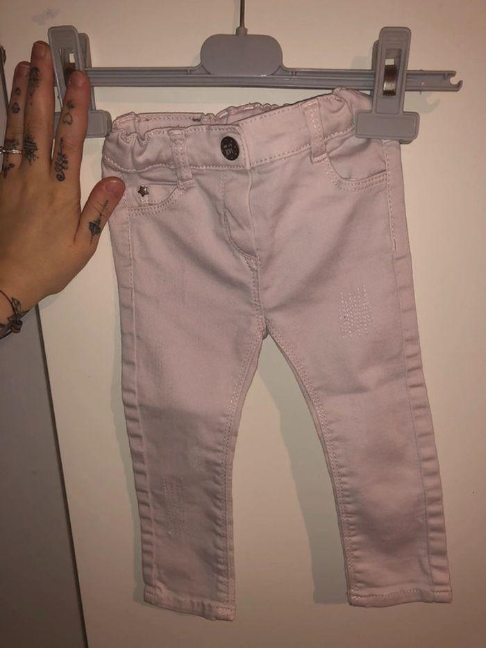 Jeans rose pale