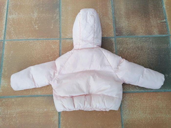 Veste bombers capuche bébé fille rose - photo numéro 2