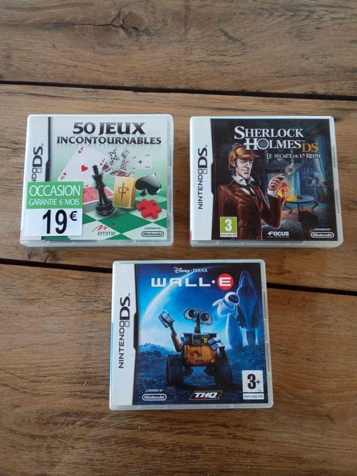 Lot jeux Nintendo DS - photo numéro 1