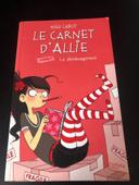 Livre le carnet d’Allie tome 1 le déménagement