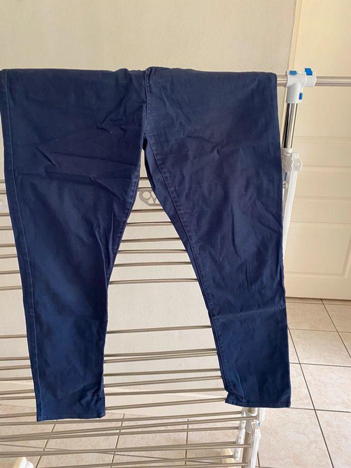 Pantalon bleu marine - photo numéro 2