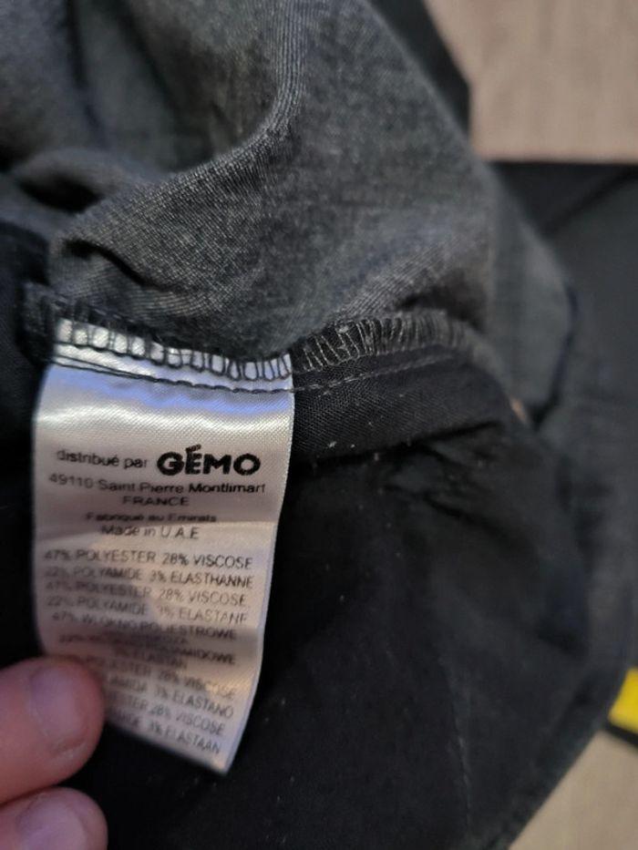 Gemo pantalon femme gris foncé taille 46 - photo numéro 9