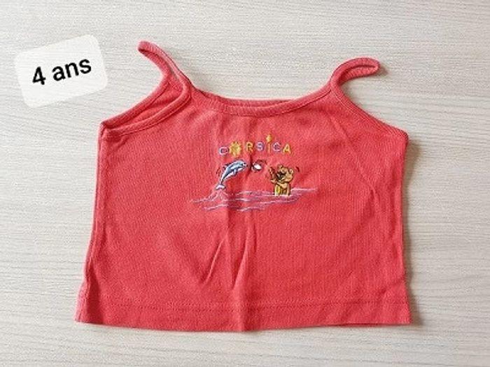 T-shirt 4 ans fille