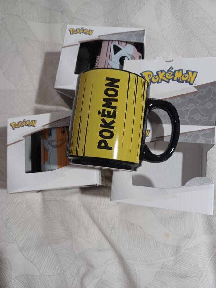 Lot de 3 mugs  pokemon neuve - photo numéro 2