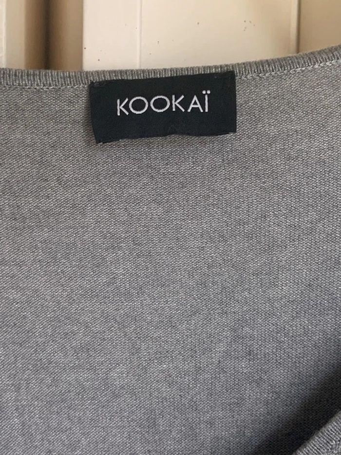 Pull fin gris KooKai - photo numéro 3