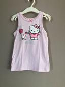 H&M Hello Kitty débardeur rose 2-4 ans