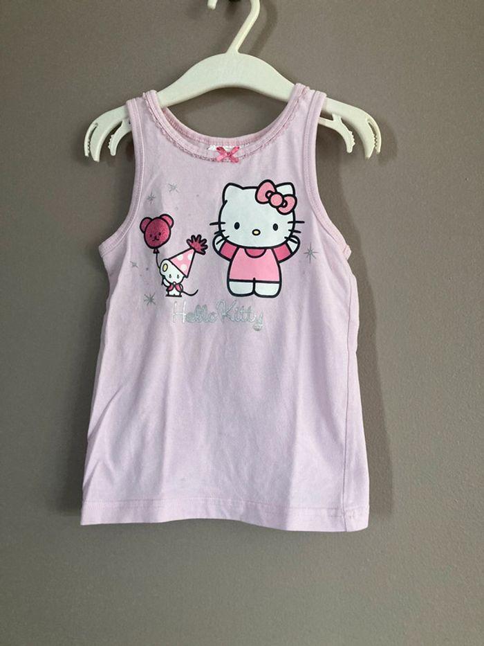 H&M Hello Kitty débardeur rose 2-4 ans - photo numéro 1