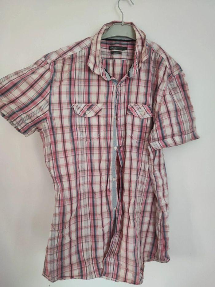 Chemise bûcheron manches courtes taille L - photo numéro 2