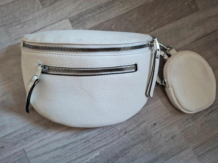 Pochette zippé blanche - photo numéro 2