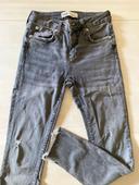 Jean skinny Zara gris