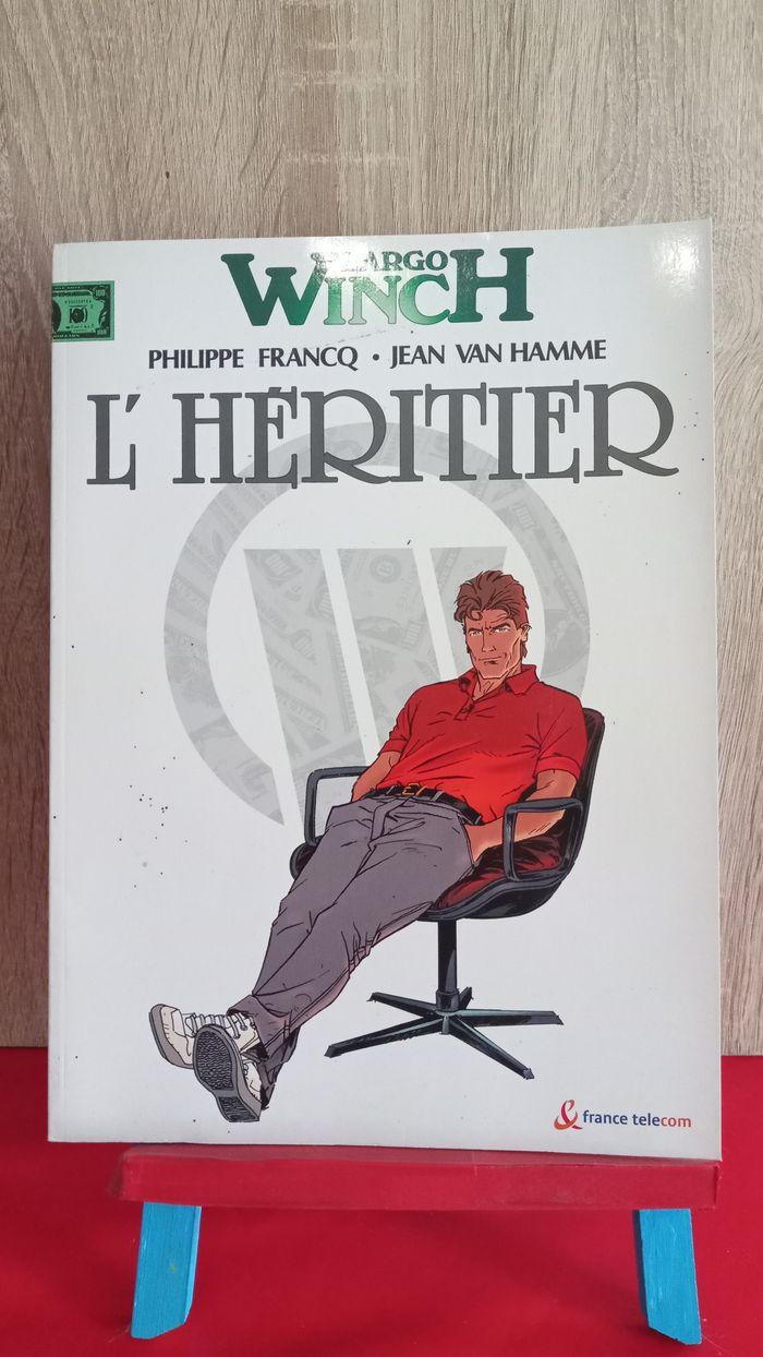 L'héritier Largo Winch, couverture souple édition limité pour France Telecom. 2002 - photo numéro 1