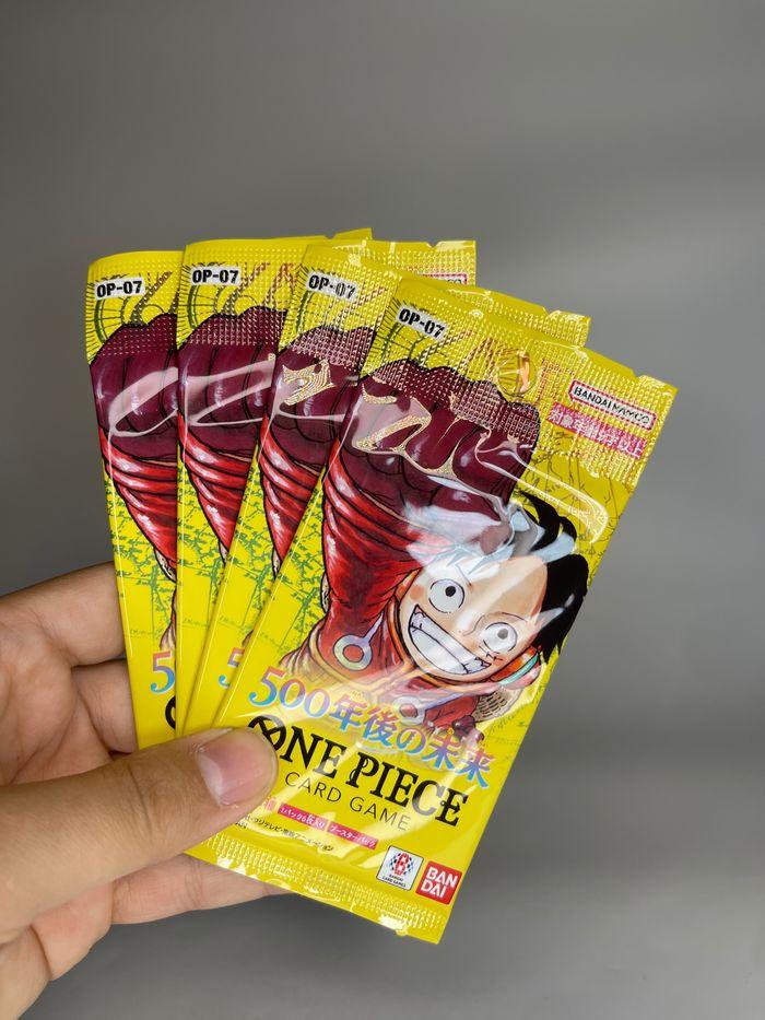 4 Boosters OP-07 (24 cartes One Piece, version japonaise) - The Future of 500 Years Later - photo numéro 1