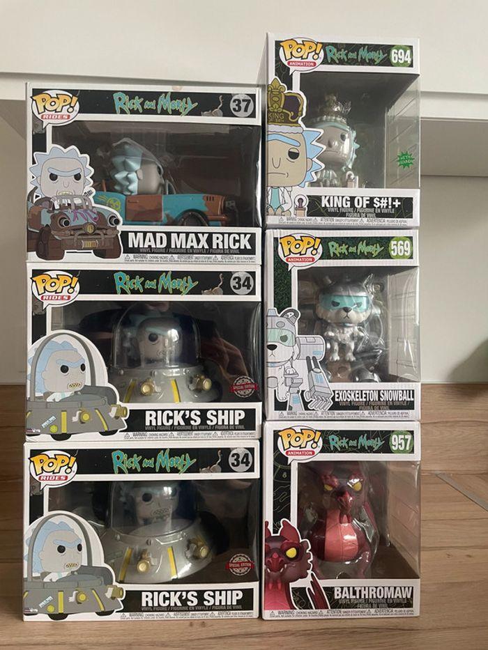 Collection Pop Rick et Morty, Star Wars, Marvel.. - photo numéro 2