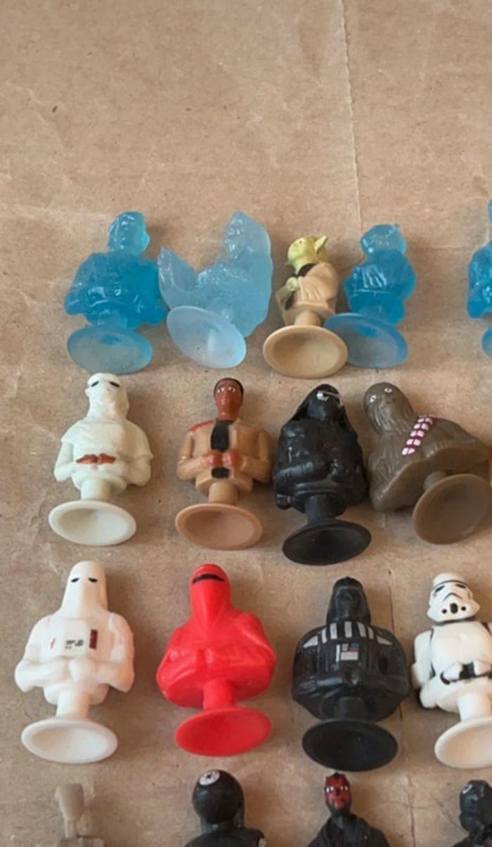 Leclerc - micropopz stikeez - collection complète - lot de 25 figurines Star Wars - photo numéro 4