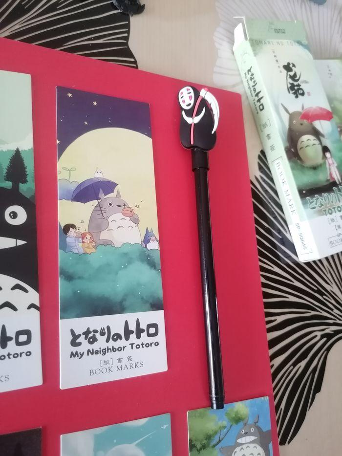 7 marques pages Totoro +1 crayon chihiro "souvenir" - photo numéro 4