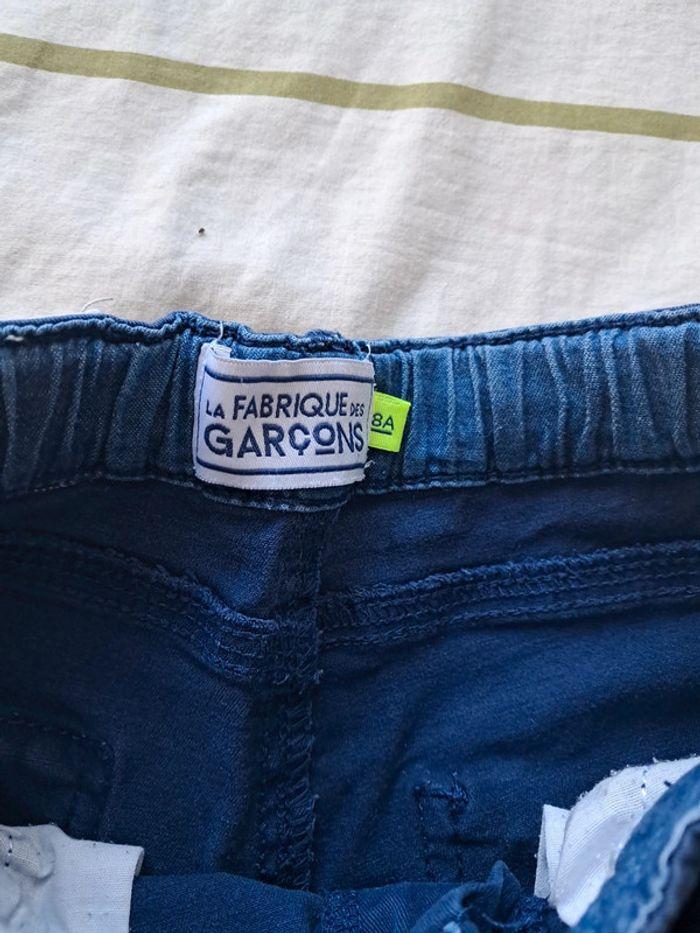 Pantalon garçon bleu La Fabrique des Garçons 8 ans - photo numéro 4