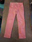 Jean skinny fille rose 7 ans Gémo