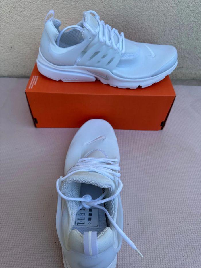 Nike Air Presto Blanc Platine Pur - photo numéro 7