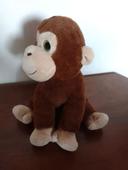 Doudou peluche singe