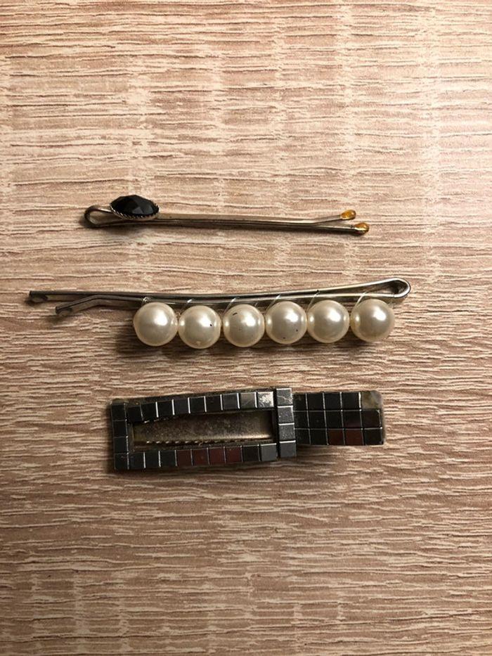 Lot de 3 barrettes