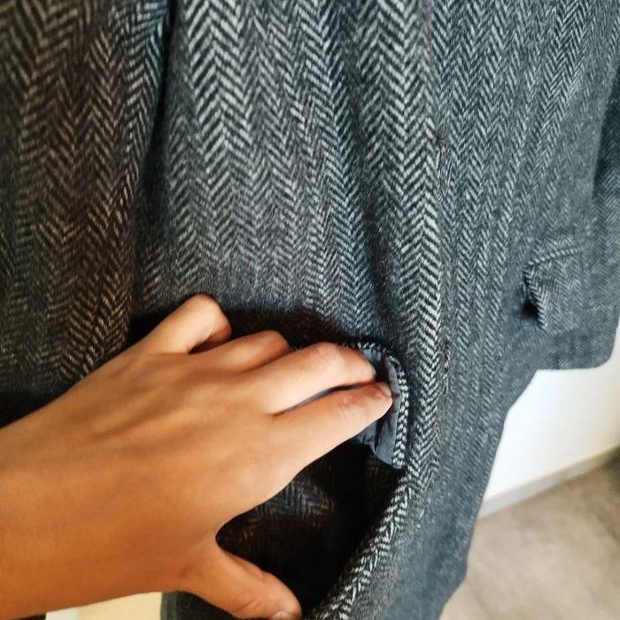 Comptoir Des Cotonniers Manteau long en laine Gris anthracite - photo numéro 6