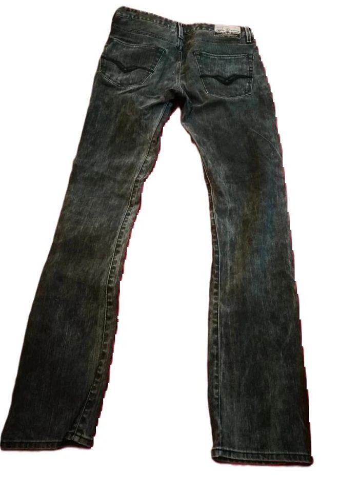 Pantalon Jean Replay M 909 Jennon w32 L34noir gris - photo numéro 2