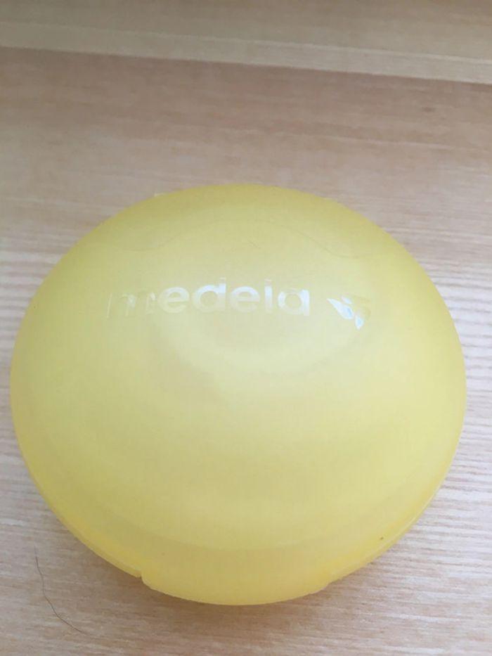 Bouts de sein en silicone MEDELA taille M - photo numéro 3