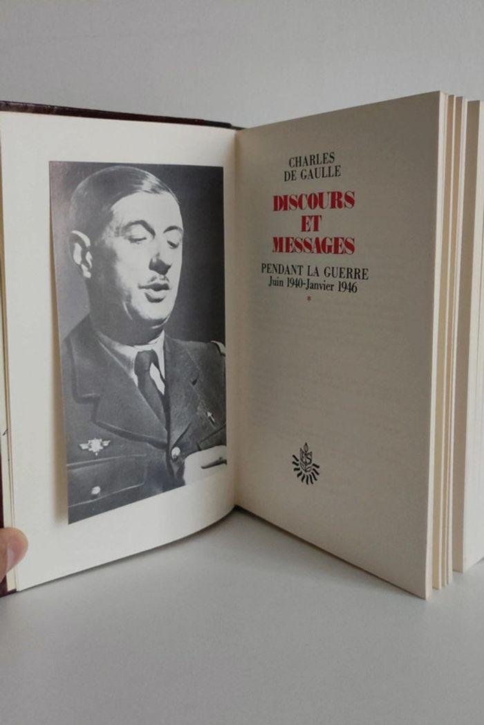 Charles de Gaulle: Discours et messages - intégrale en 7 tomes - photo numéro 6