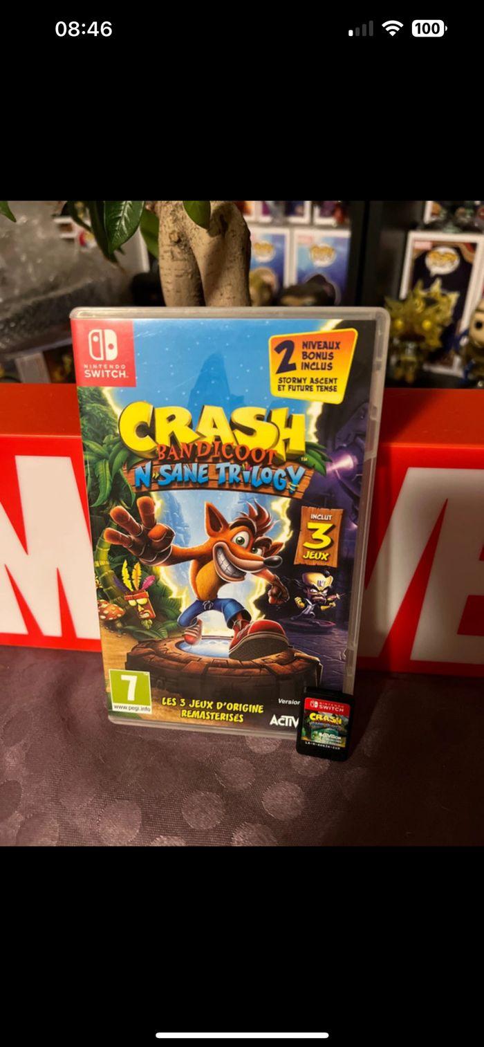 Jeu Nintendo Switch crash bandicoot - photo numéro 1