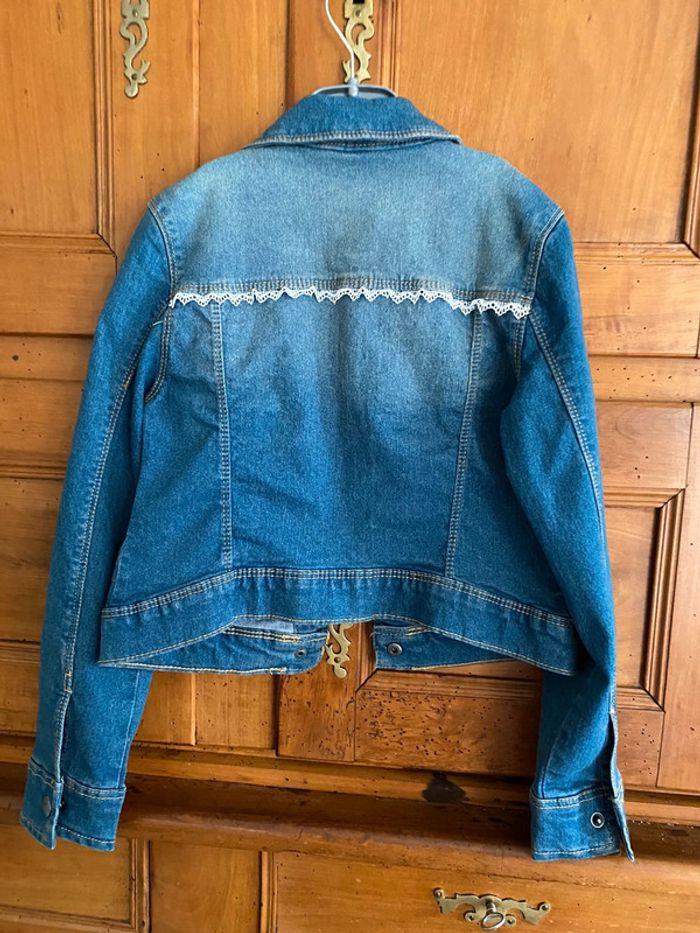 Veste en jeans 8 ans - photo numéro 2