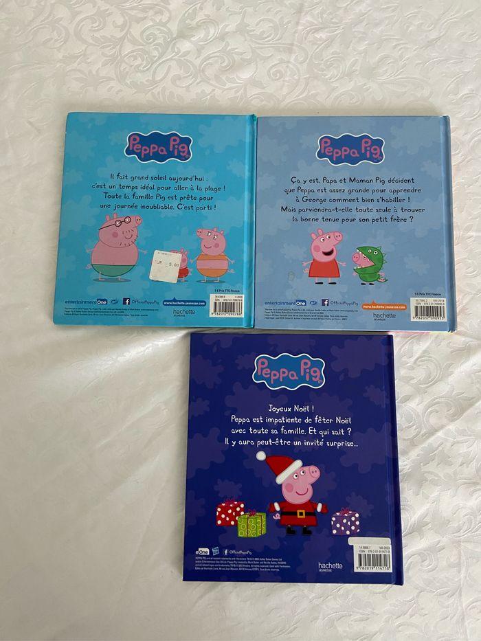 Lot de 3 livres peppa pig - photo numéro 2